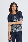 FRANSA Adara Blouse - Navy image