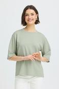 FRANSA Aurora Half Sleeve Sweatshirt - Sage image