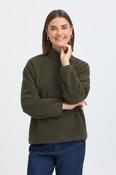 FRANSA Tenya Half Zip Fleece - Green