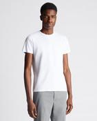 REMUS UOMO Men's Cotton SS Casual T-Shirt - White