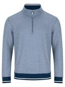 DG'S DRIFTER Textured Half Zip Sweater - Navy image