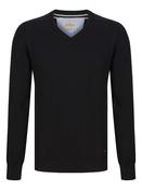 DG'S DRIFTER Men's V-Neck Jumper - Black
