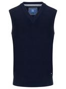 DG'S DRIFTER Sleeveless V-Neck Sweater - Navy image