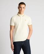 REMUS UOMO Short Sleeved Polo Shirt - Cream image