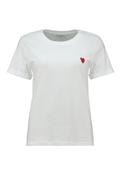 HAILYS Heart Print Tee - White image