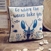 LANGS Lobster Love Cushion 35x35cm