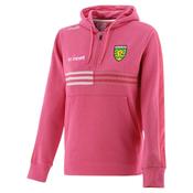 O'NEILLS Donegal GAA Girl's Nepal Fleece Half Zip Hoodie - Pink