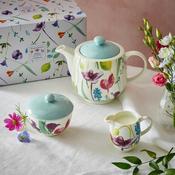 PORTMEIRION Water Garden 3 Piece Teapot Set in a Gift Box image