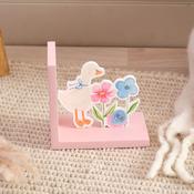 LANGS Mabel the Goose Floral Bookend 15cm