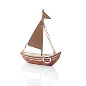 LANGS Rustic Boat Ornament