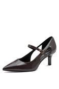 MARCO TOZZI Stiletto Patent Heels - Mocha image