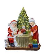 WGP Mr &amp; Mrs Clause LED Figurine 24cm