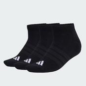 ADIDAS Cushioned Essentials Low Cut Socks 3-Pack - Black | KD6720 image
