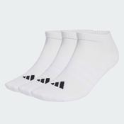 ADIDAS Cushioned Essentials Low Cut Socks 3-Pack - White | JZ0535 image