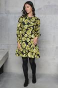 RANT &amp; RAVE Daina Long Sleeve Floral Dress - Green image