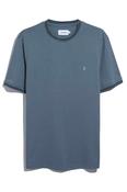 FARAH Classic Dallow SS Tipped T-Shirt - Soft Blue image