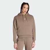 ADIDAS Essentials Small Logo Feel Cozy Hoodie - Tan