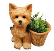 WGP Yorkshire Terrier Planter 30x25cm