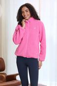 RELAX &amp; RENEW Gloria Full Zip Fleece - Pink