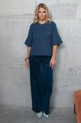 RANT &amp; RAVE Jacinda Wide Leg Trousers - Teal