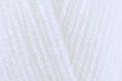 KING COLE Pricewise DK Yarn - White - 100g