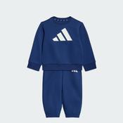 ADIDAS Baby Essentials Sweatshirt and Joggers Set - Blue image