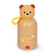 LEGAMI Kids' Vacuum Bottle - Hot&amp;Cold BFF - Teddy Bear