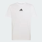 ADIDAS Kids' Slogan Jersey T-Shirt - White image