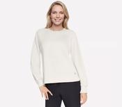 SKECHERS Cozy Luxe Crew Neck - Off White