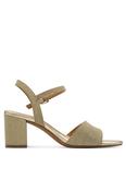 MARCO TOZZI Glitter Block Heel Sandals - Platinum image