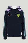 O'NEILLS Donegal GAA Girl's Dynamo Hoodie - Navy/Purple