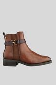 PATRIZIO COMO Inferiore Ankle Boots - Caramel