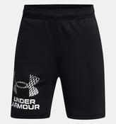 UNDER ARMOUR Boys' Tech Logo Shorts - Black image