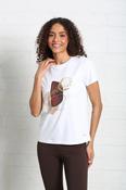 RELAX &amp; RENEW Rosalie Graphic T-Shirt - White