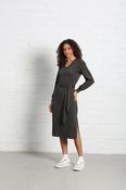 RELAX &amp; RENEW Celia Long Sleeve Dress - Khaki