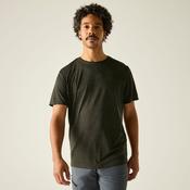 REGATTA Men's Fingal Edition Marl T-Shirt - Dark Khaki image