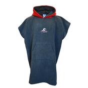 SWIMTECH Microfibre Poncho - Grey/Red