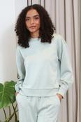 RELAX &amp; RENEW Sandy Crew Neck Sweatshirt - Sage image