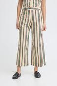 ICHI Leanna Striped Trousers - Multi image