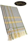 STUDIO DONEGAL Large Highland Herringbone Throw - Bunglas 180x148cm