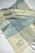 STUDIO DONEGAL Small Plaid Throw - Seafoam 150x100cm