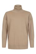 SUNDAY Turtleneck Jumper - Toffee