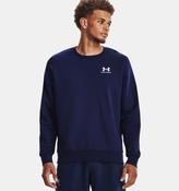 UNDER ARMOUR Men's Icon Fleece Sweatshirt - Navy