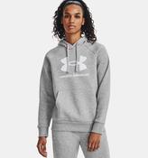 UNDER ARMOUR Women's Rival Fleece Big Logo Hoodie - Grey