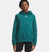 UNDER ARMOUR Boys' Rival Fleece Hoodie - Teal