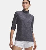 UNDER ARMOUR Women's Tech Twist Half Zip - Navy image
