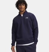 UNDER ARMOUR Men's Icon 1/4 Zip Fleece Top - Navy image