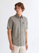 WRANGLER Men's Short Sleeve Linen Blend Shirt image