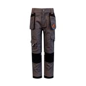 XPERT Pro Junior Stretch Work Trouser - Grey/Black image