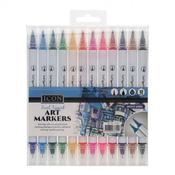 PREMIER STATIONERY Icon Dual Tipped Art Markers - Pack of 12 image